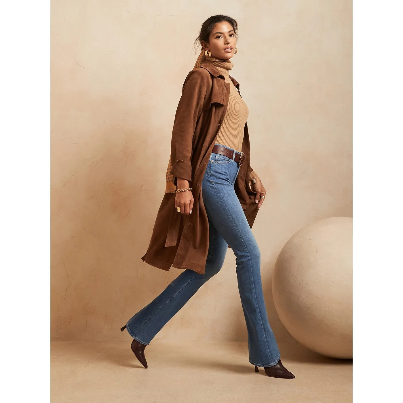 BR High Rise Flare Jeans