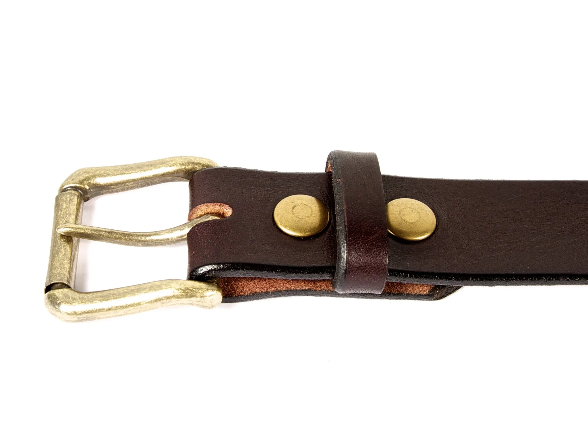 Brown Latigo Leather Belt