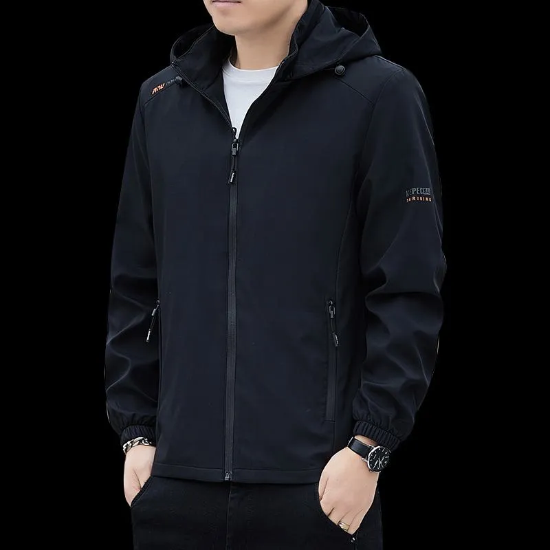 Casual Slim-Fit Windbreaker