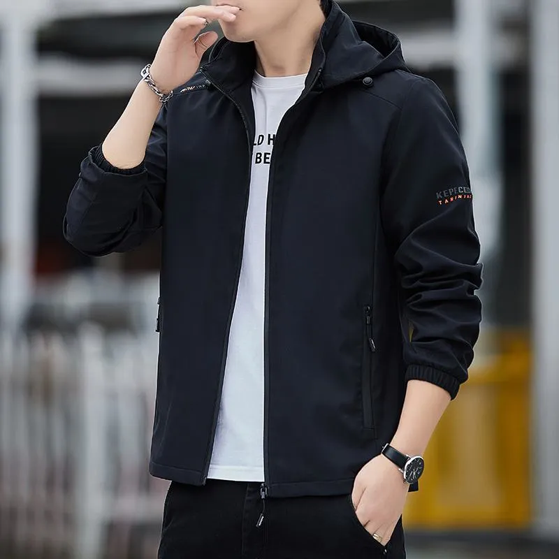 Casual Slim-Fit Windbreaker
