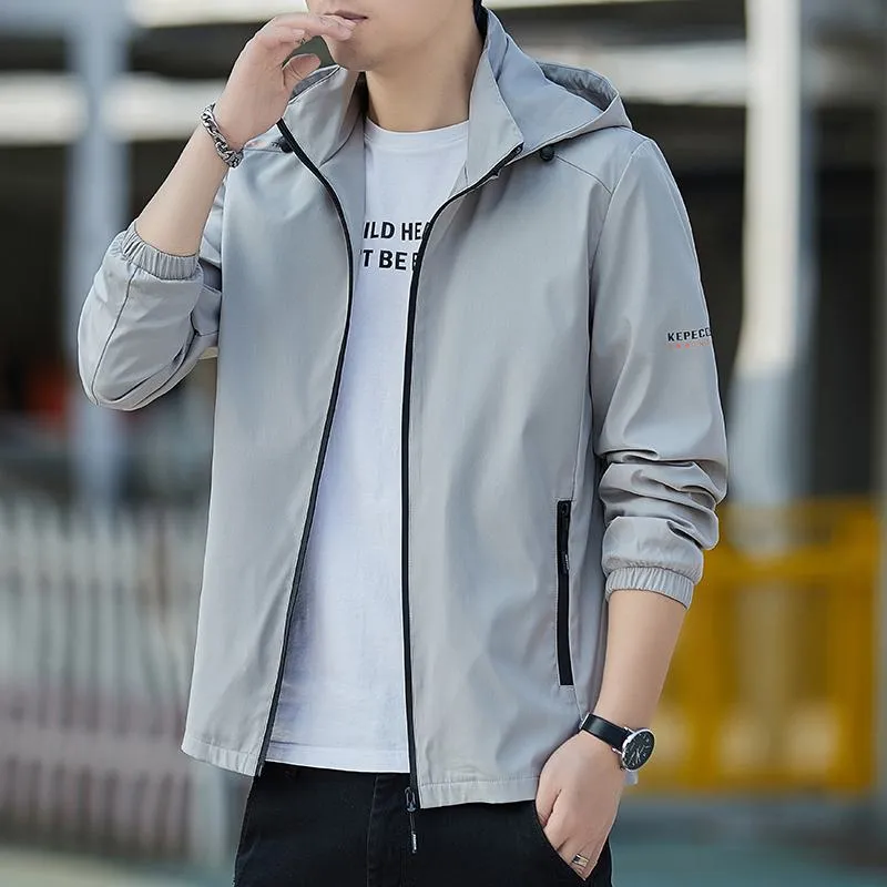 Casual Slim-Fit Windbreaker