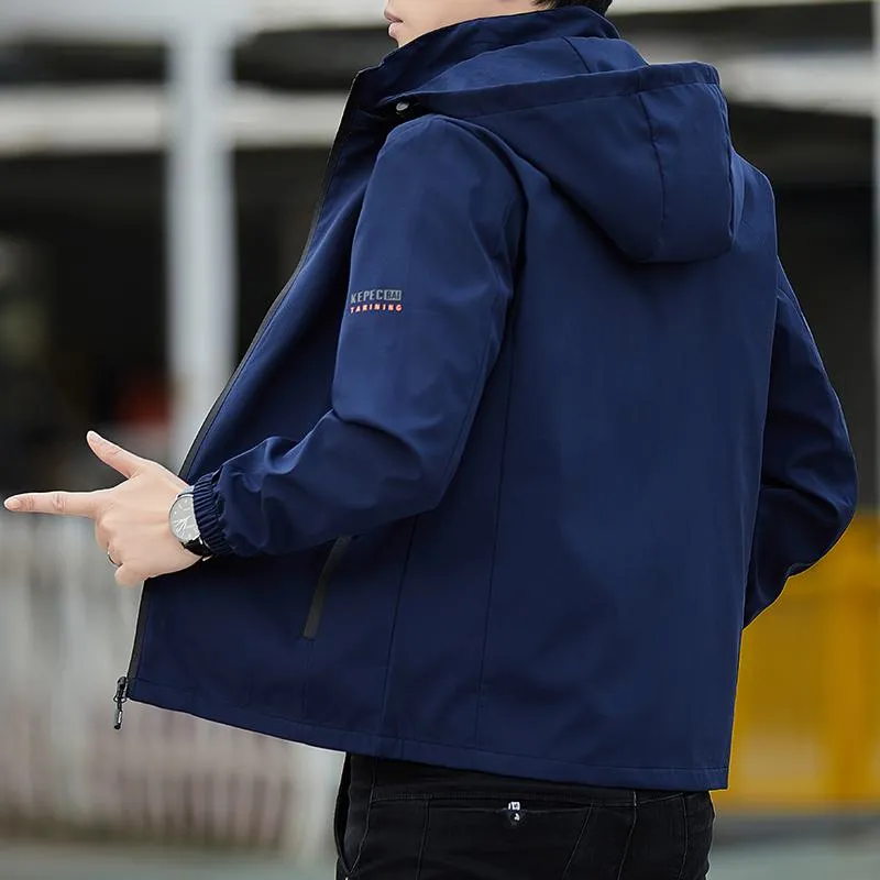 Casual Slim-Fit Windbreaker