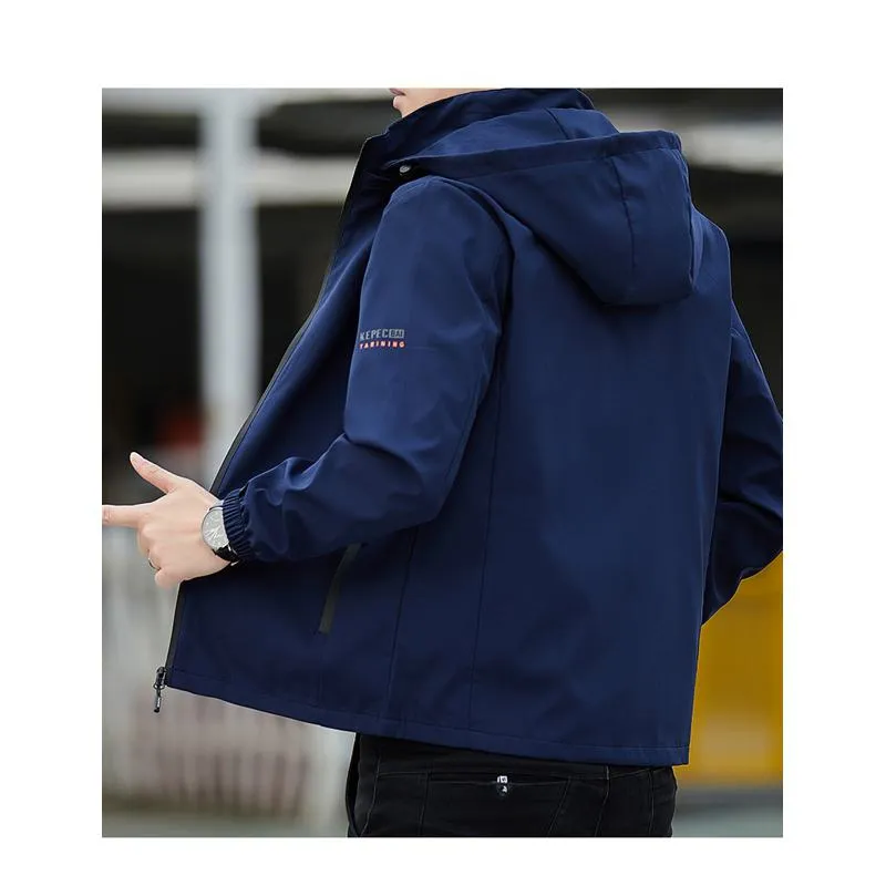 Casual Slim-Fit Windbreaker