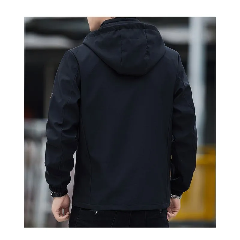 Casual Slim-Fit Windbreaker