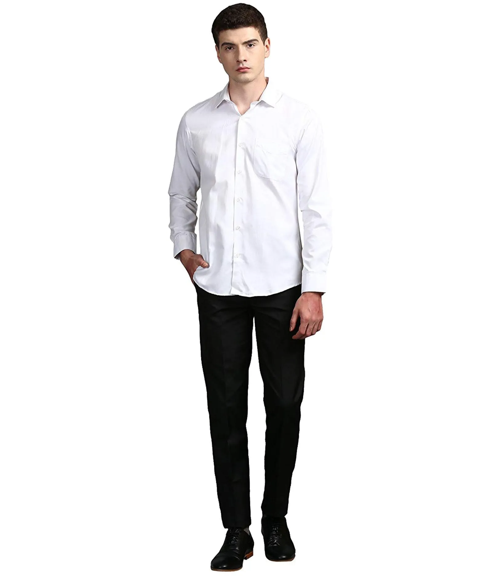 Cliths Black Formal Trouser For Mens Slim Fit/Black Pants For Men Slim Fit