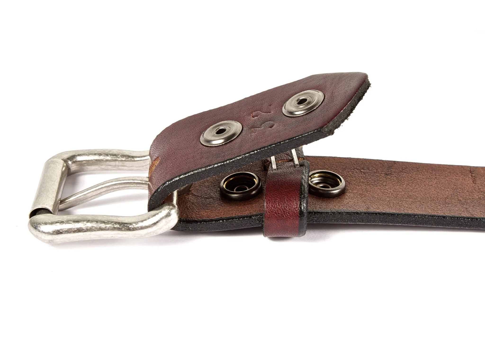 Cognac Latigo Leather Belt
