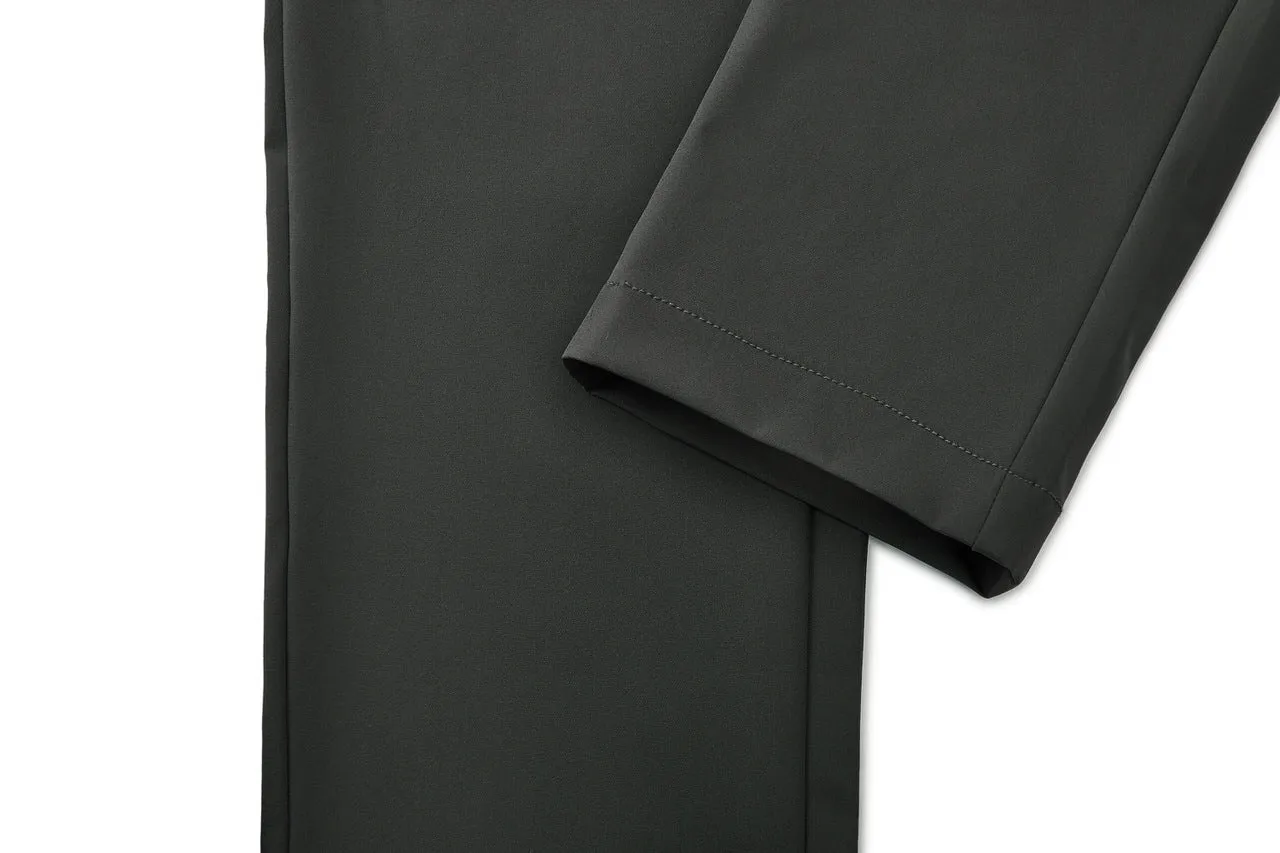 Compact Multi-Way Stretch Casual Pants in Slim Tapered Fit