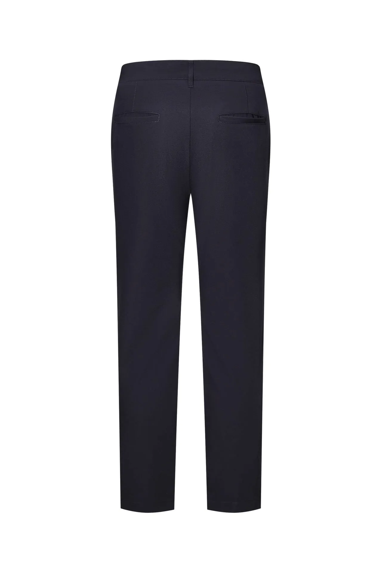 Compact Multi-Way Stretch Casual Pants in Slim Tapered Fit