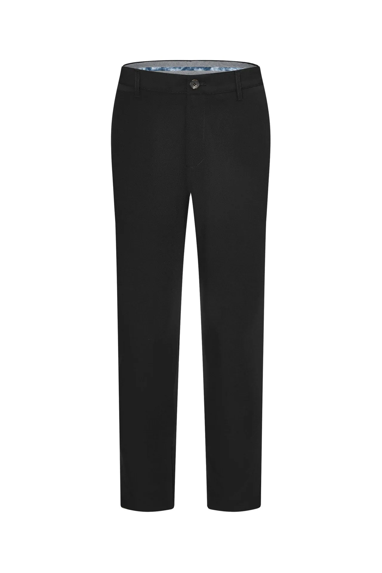 Compact Multi-Way Stretch Casual Pants in Slim Tapered Fit