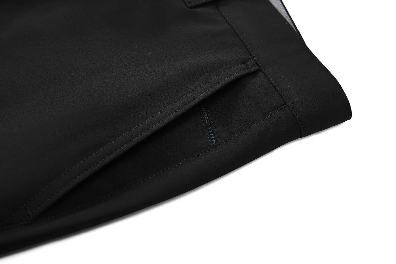 Compact Multi-Way Stretch Casual Pants in Slim Tapered Fit