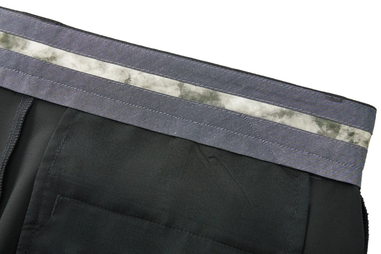 Compact Multi-Way Stretch Casual Pants in Slim Tapered Fit