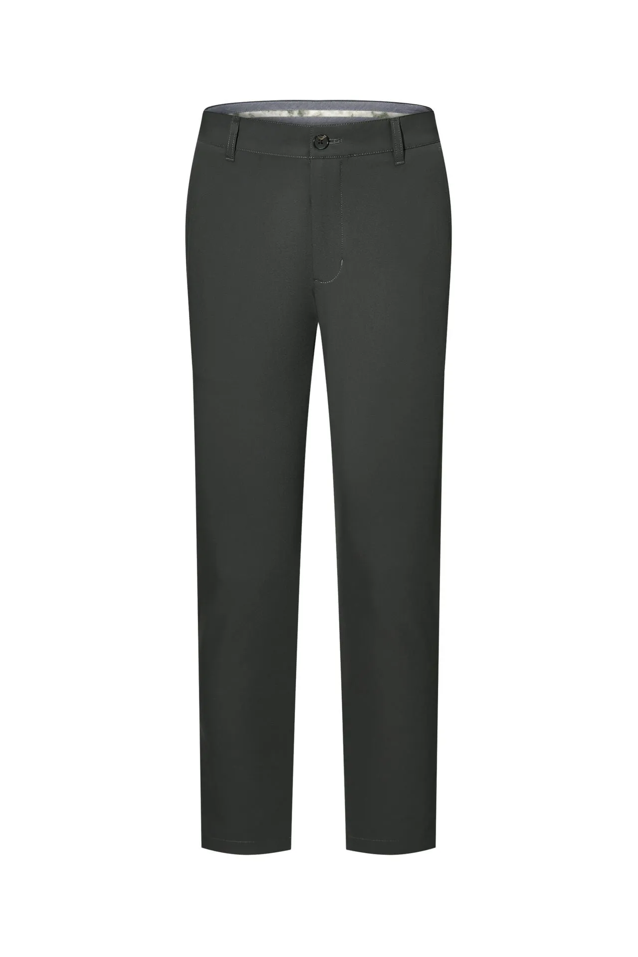 Compact Multi-Way Stretch Casual Pants in Slim Tapered Fit