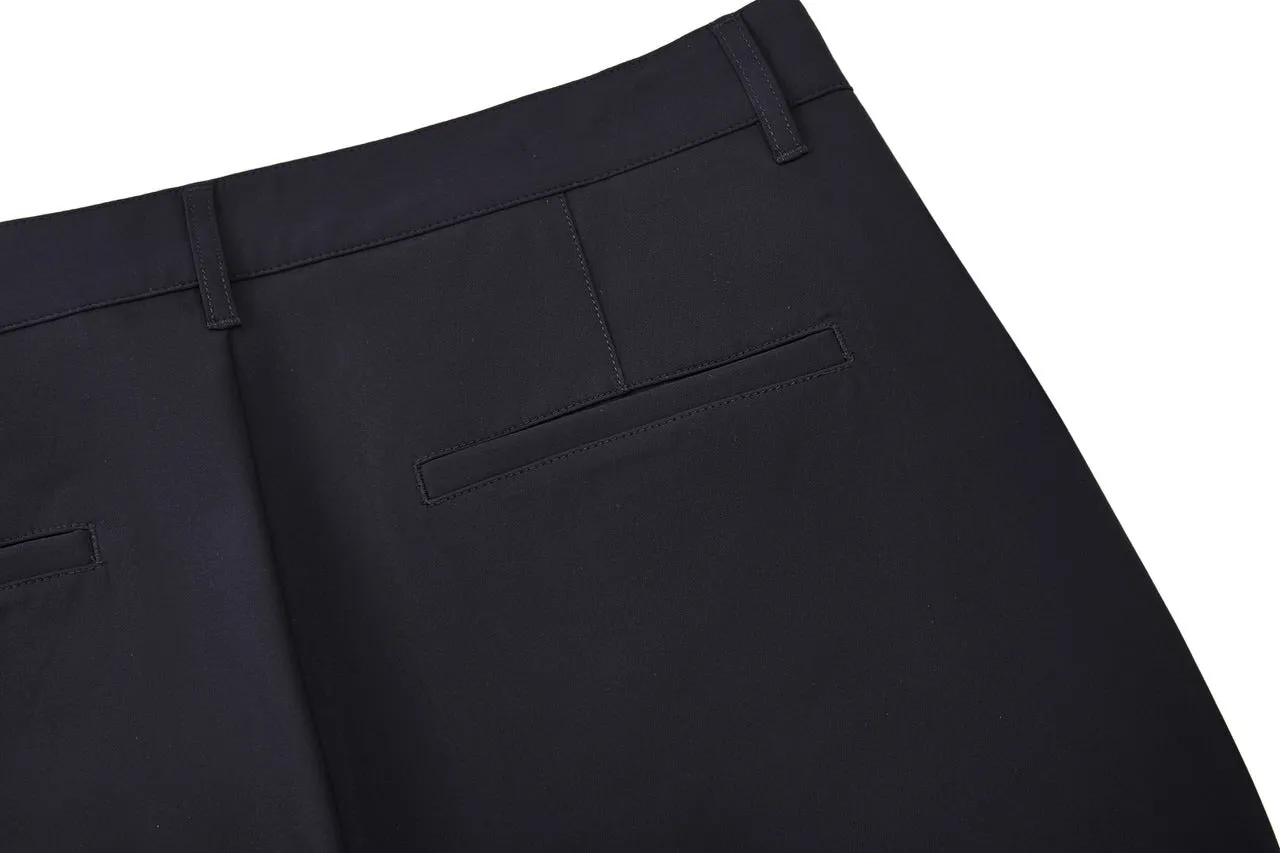 Compact Multi-Way Stretch Casual Pants in Slim Tapered Fit