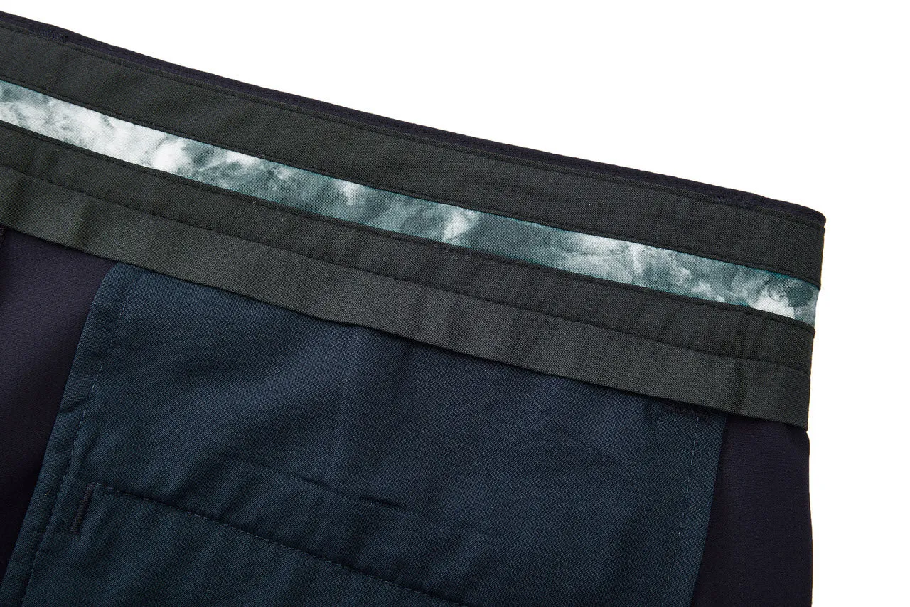 Compact Multi-Way Stretch Casual Pants in Slim Tapered Fit