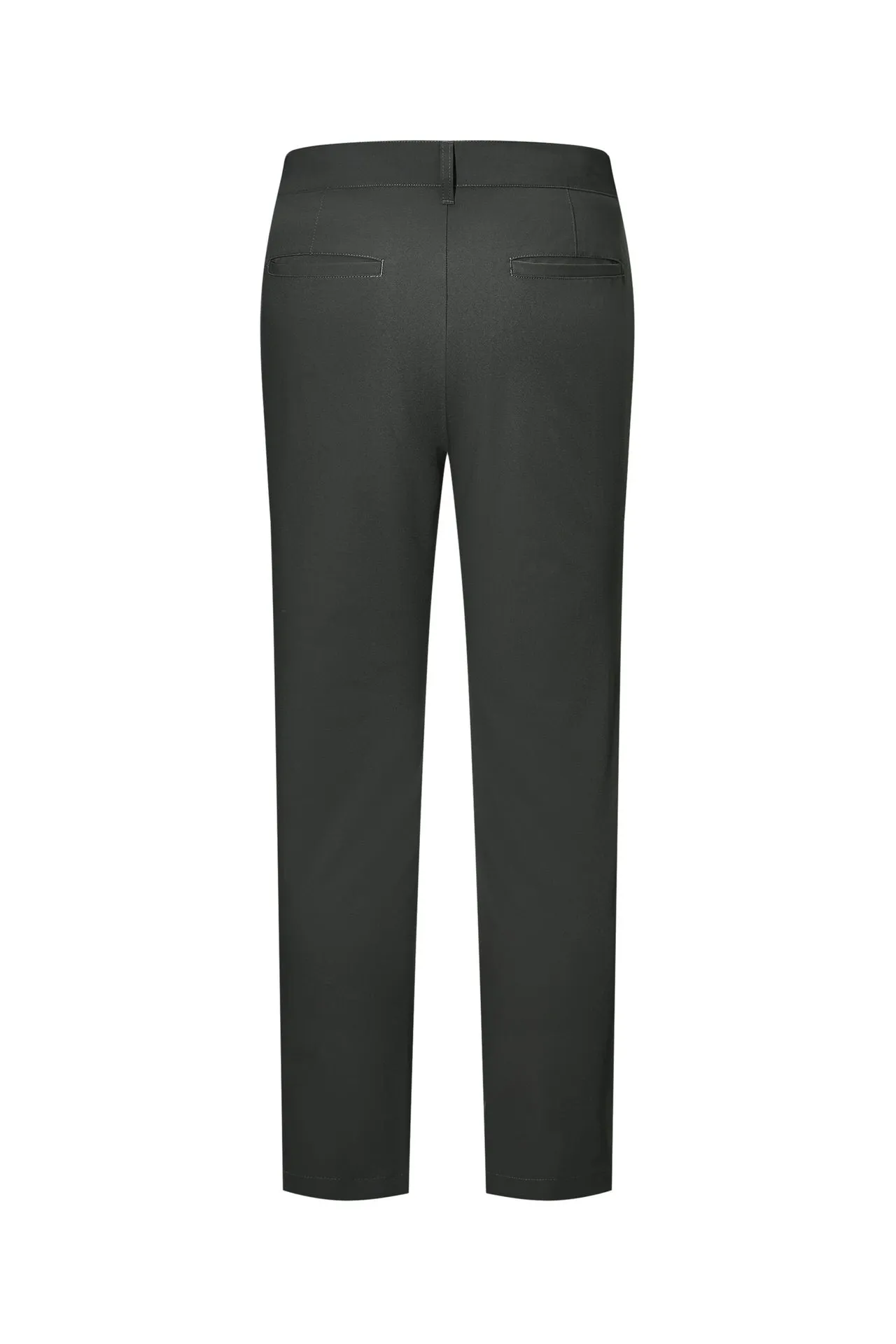 Compact Multi-Way Stretch Casual Pants in Slim Tapered Fit