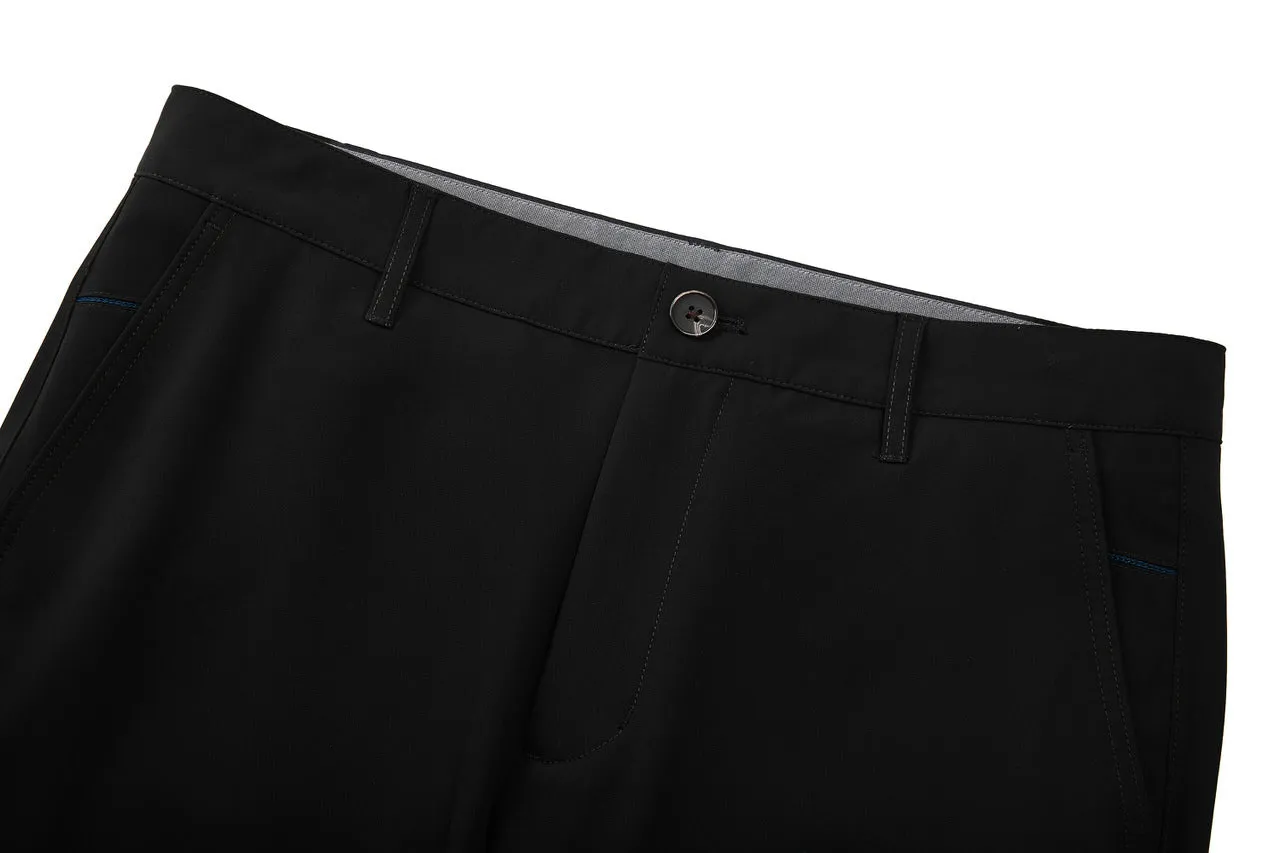 Compact Multi-Way Stretch Casual Pants in Slim Tapered Fit
