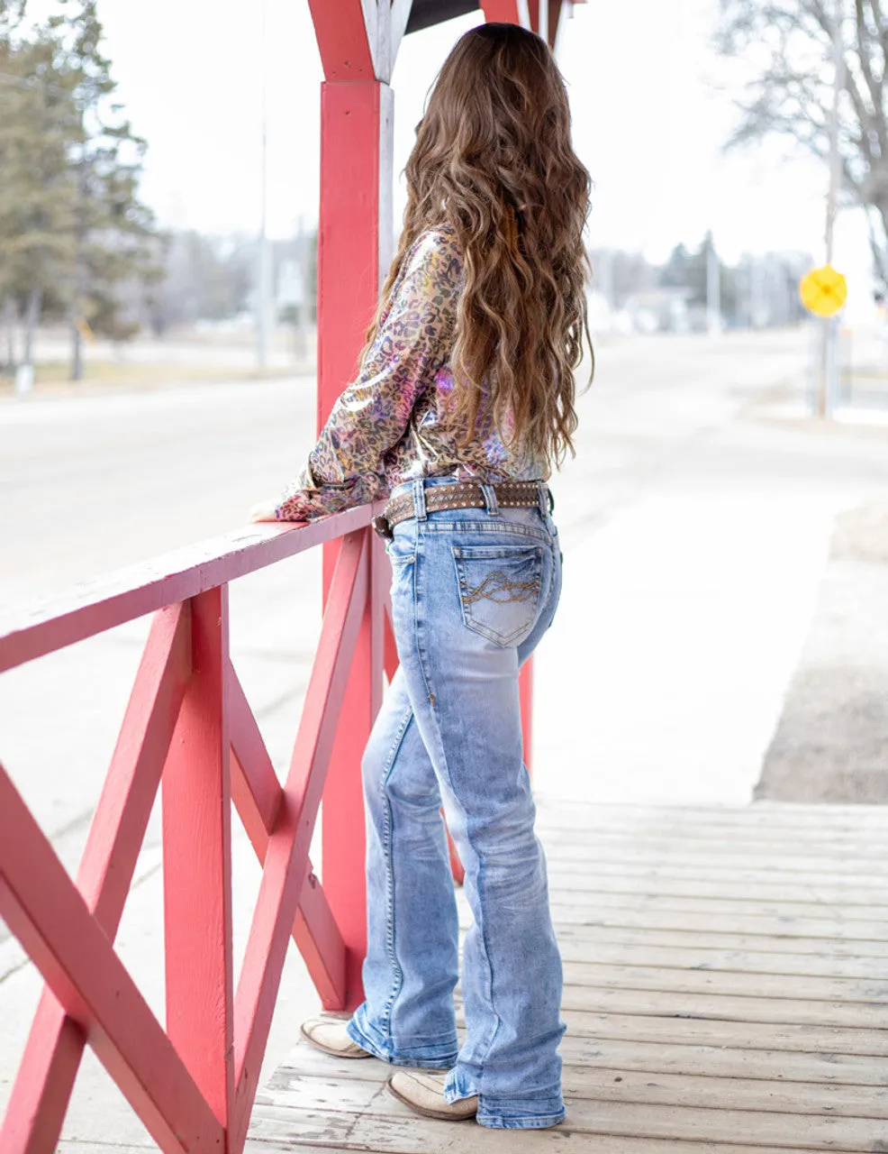 Cowgirl Tuff Shake It Off Mid Rise Bootcut Jean - Shake It Off