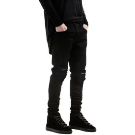 Distressed Ripped Slim Fit Pants