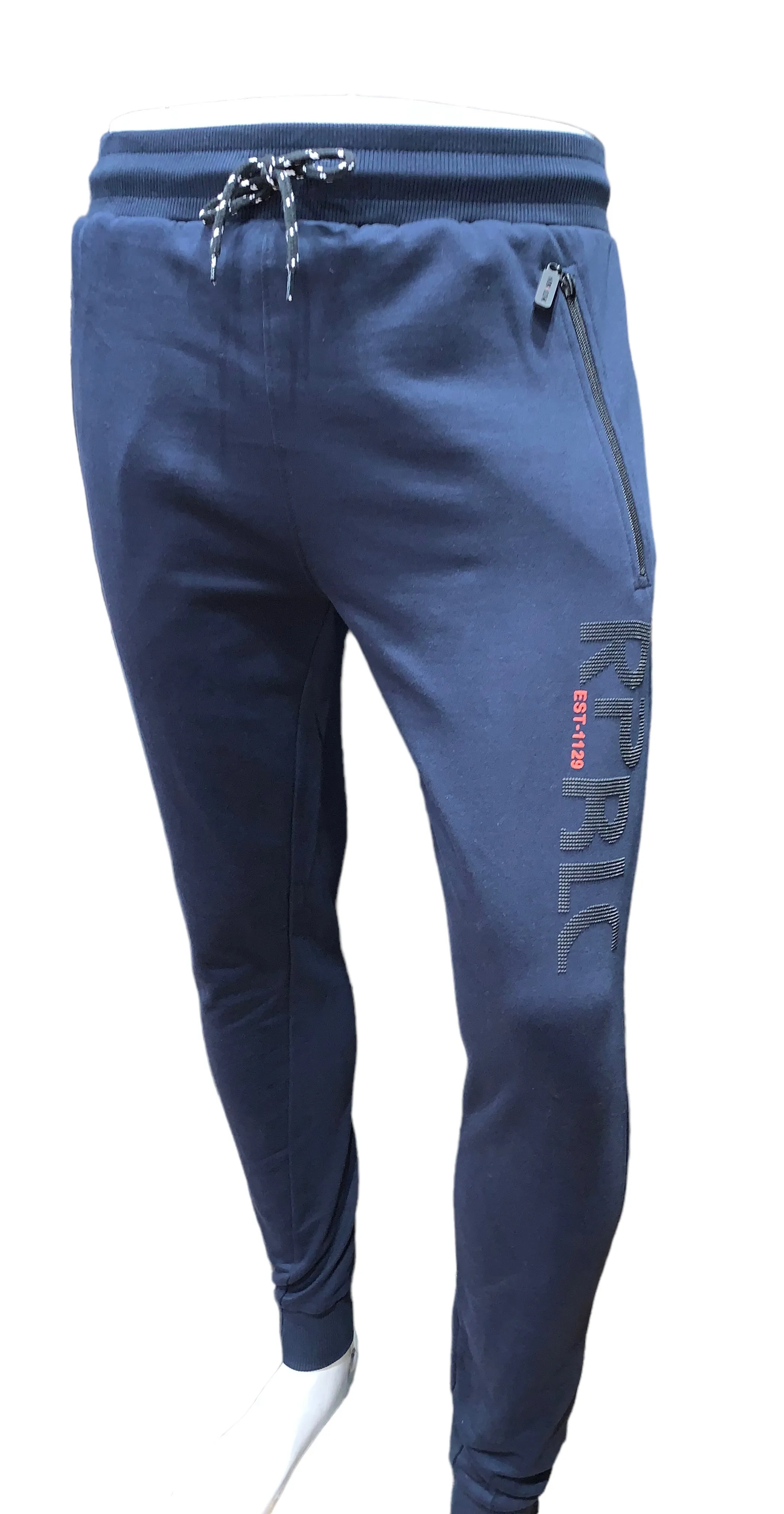 DOTS Cuffed Track Pant Navy