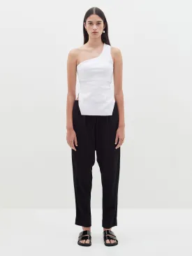 easy drapey travel pant