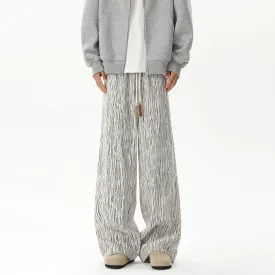 Faire Echo Autumn Winter Textured Loose Pants
