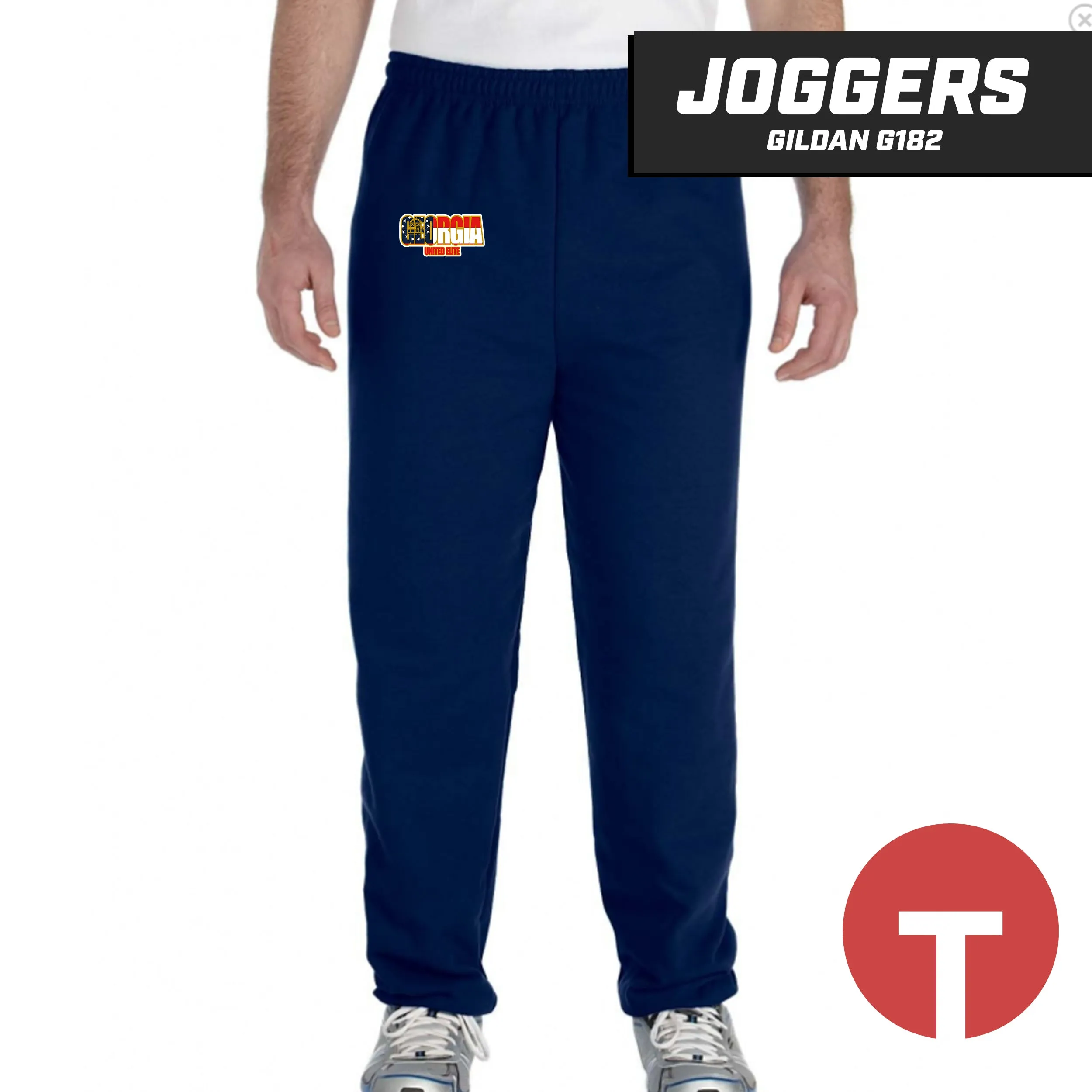 Georgia United Elite - LOGO 1 - Jogger pants Gildan G182
