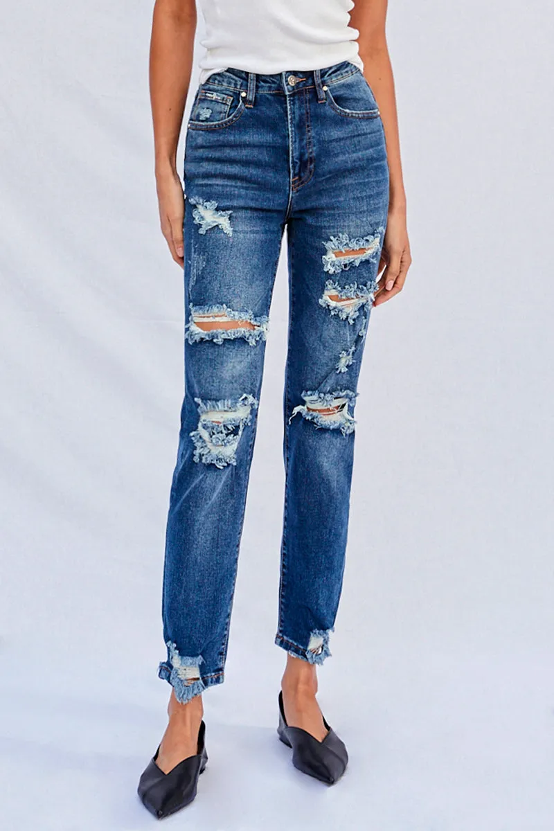 Harper Own High Waist Boyfriend Jeans