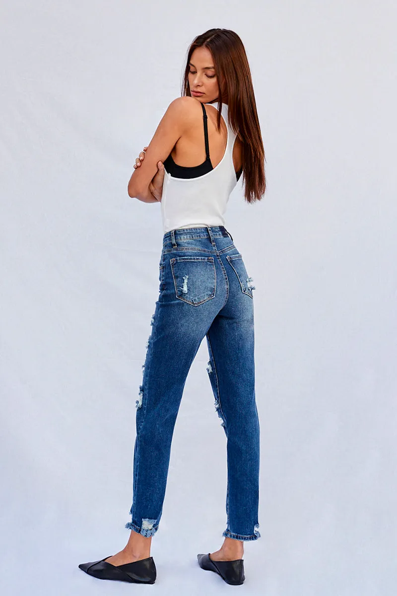Harper Own High Waist Boyfriend Jeans
