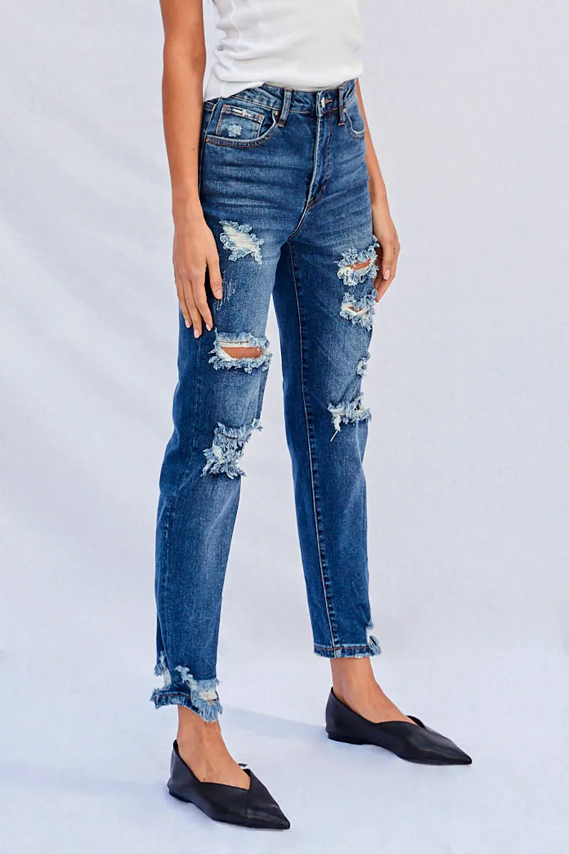 Harper Own High Waist Boyfriend Jeans