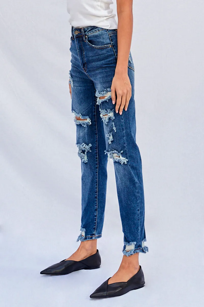 Harper Own High Waist Boyfriend Jeans