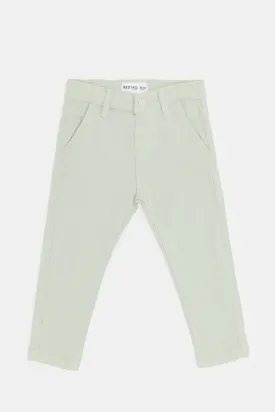 Infant Girls Mint Plain Casual Trouser