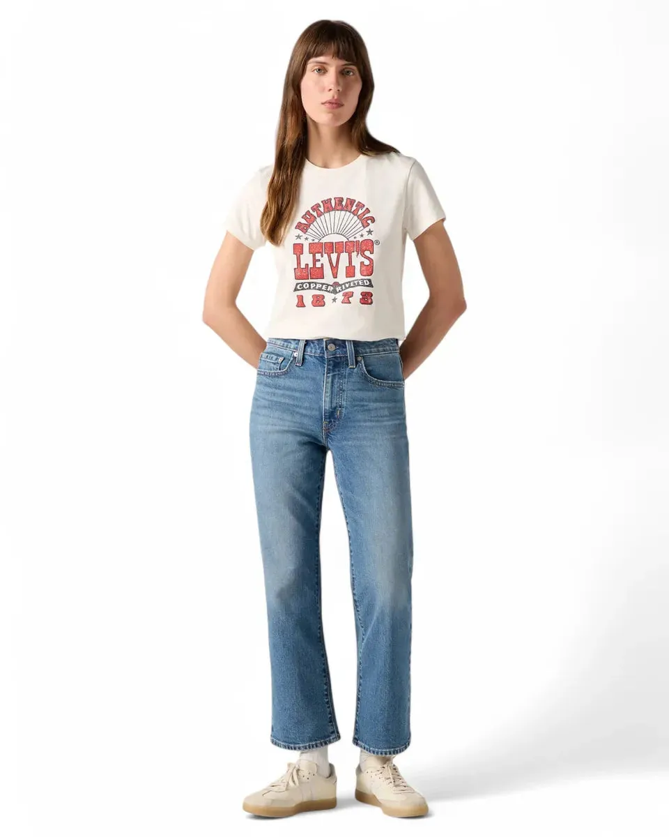 Jeans Donna Levi’s 725™ Kick Boot Vita Alta - Kick Start Blu