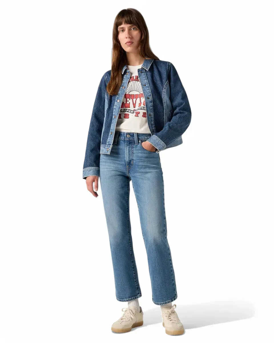 Jeans Donna Levi’s 725™ Kick Boot Vita Alta - Kick Start Blu