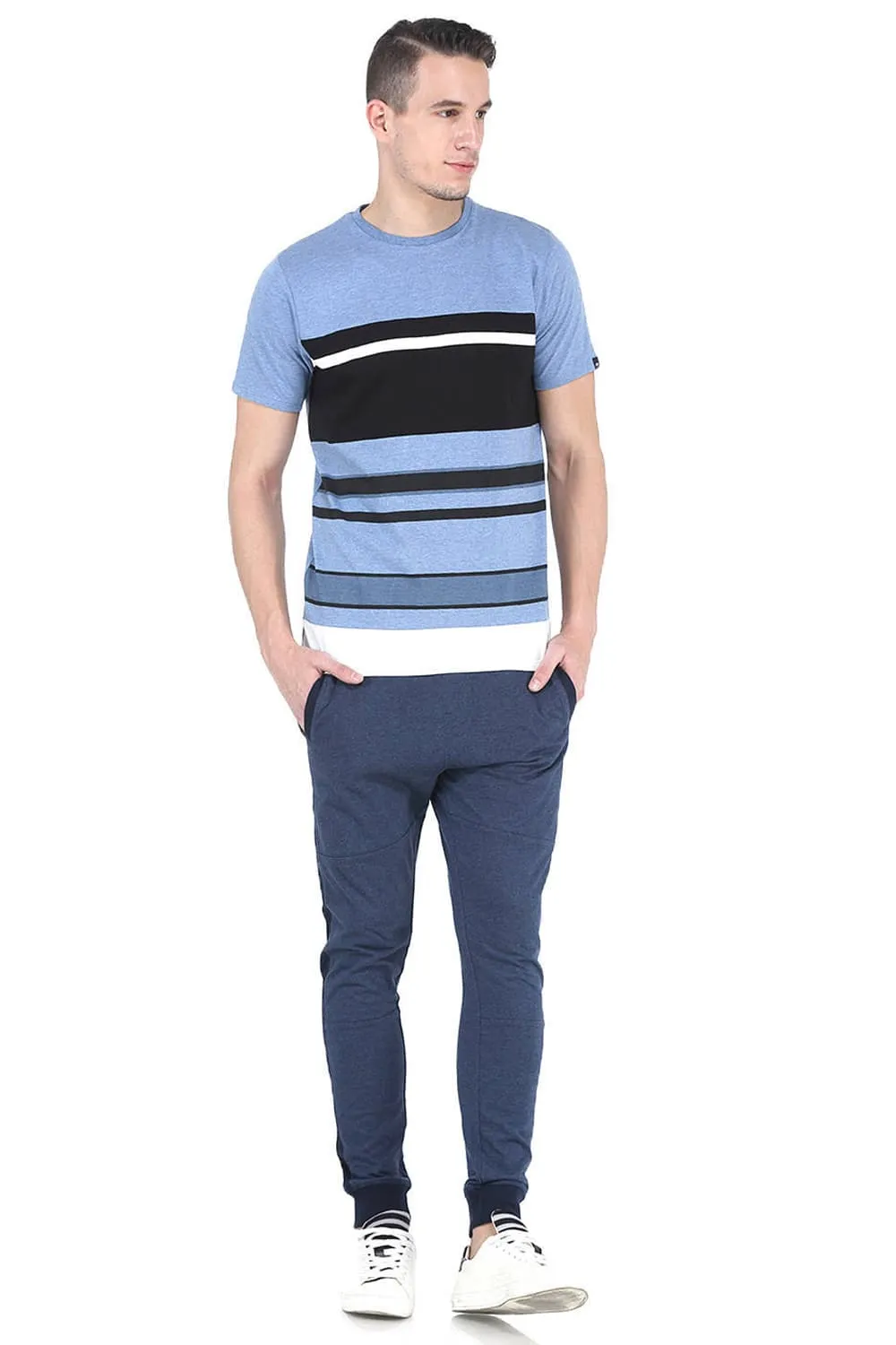 Jogger Fit Navy Track Pant