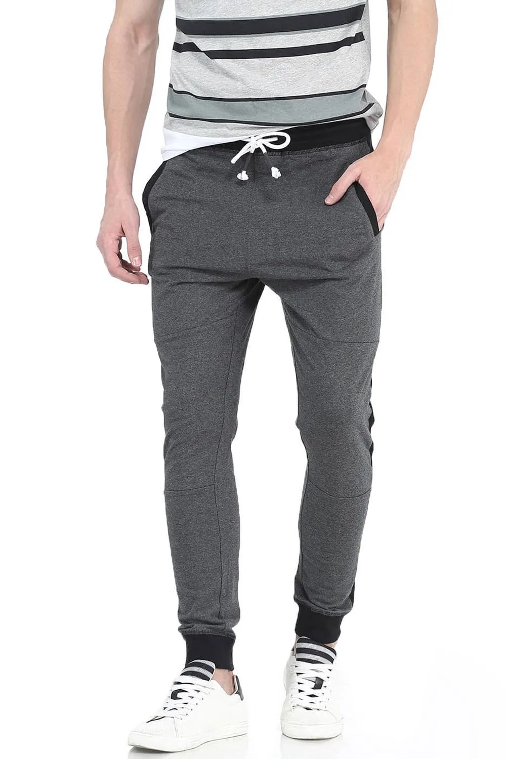 Jogger Fit Navy Track Pant