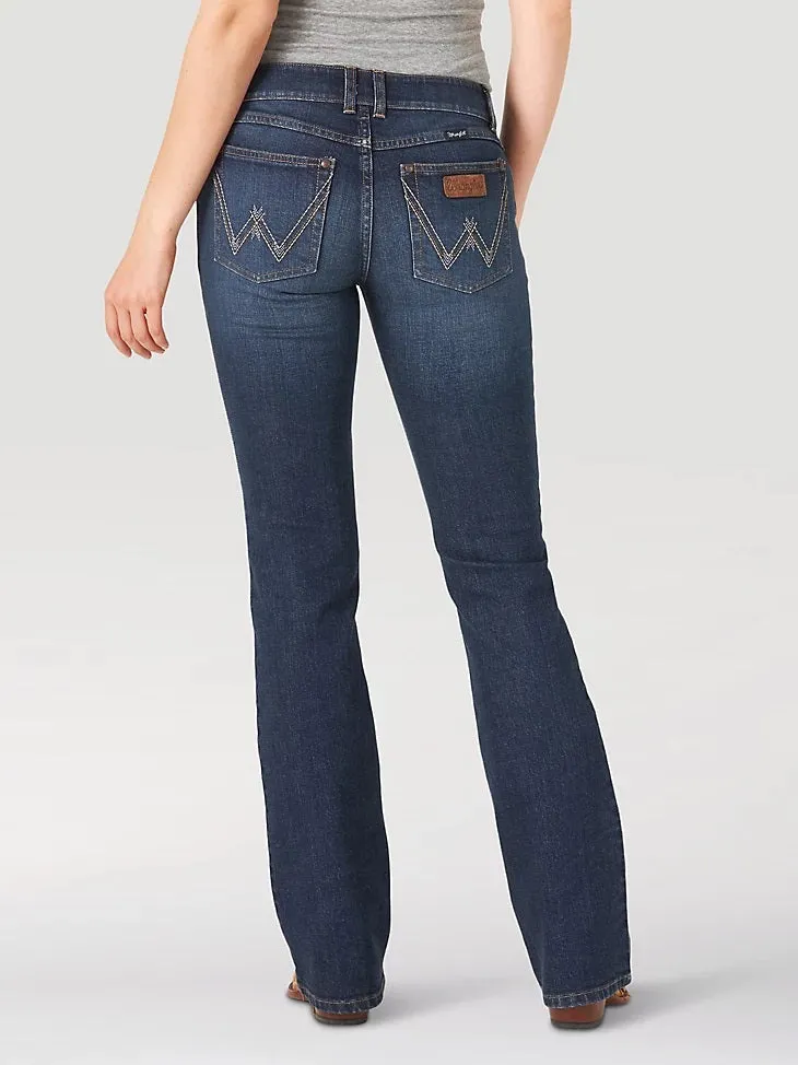 Ladies Wrangler Retro Mid Rise Bootcut Jean - Mae - 09MWZEH34 - ON SALE