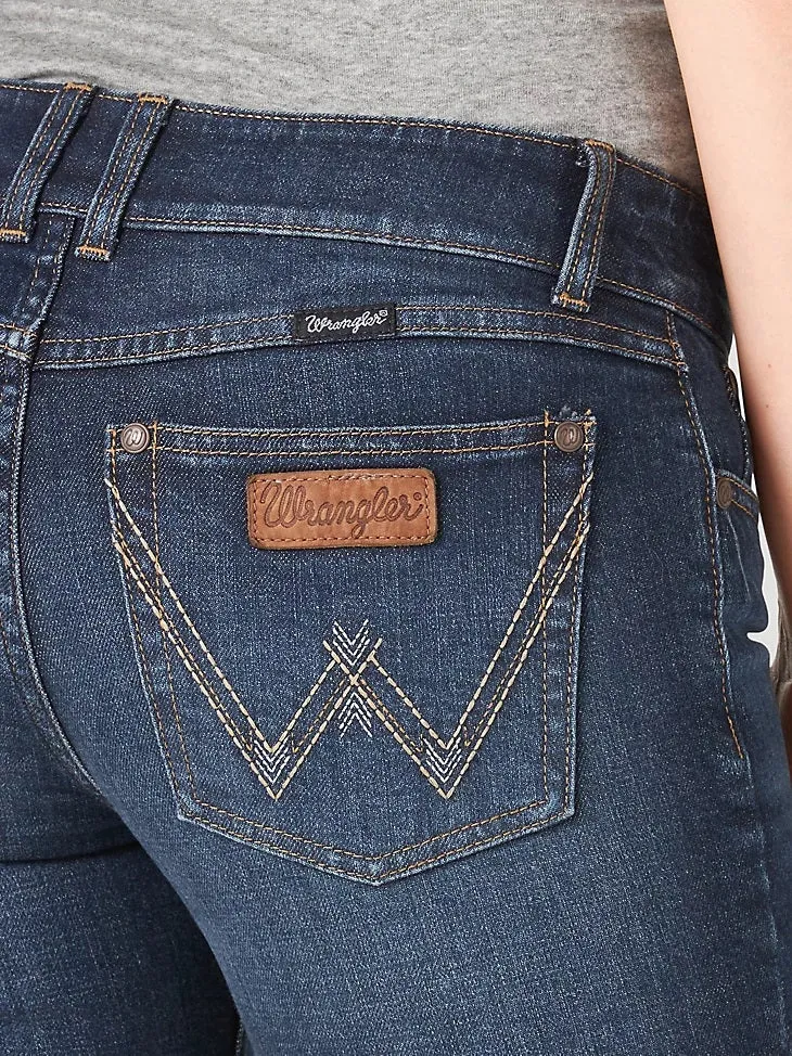 Ladies Wrangler Retro Mid Rise Bootcut Jean - Mae - 09MWZEH34 - ON SALE
