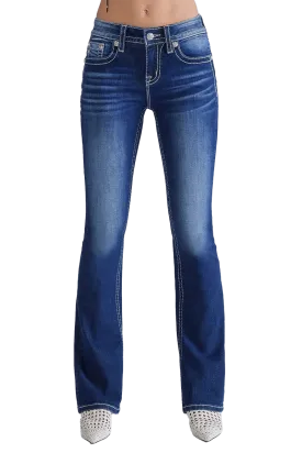 Miss Me Crown Jewel Bootcut Jeans
