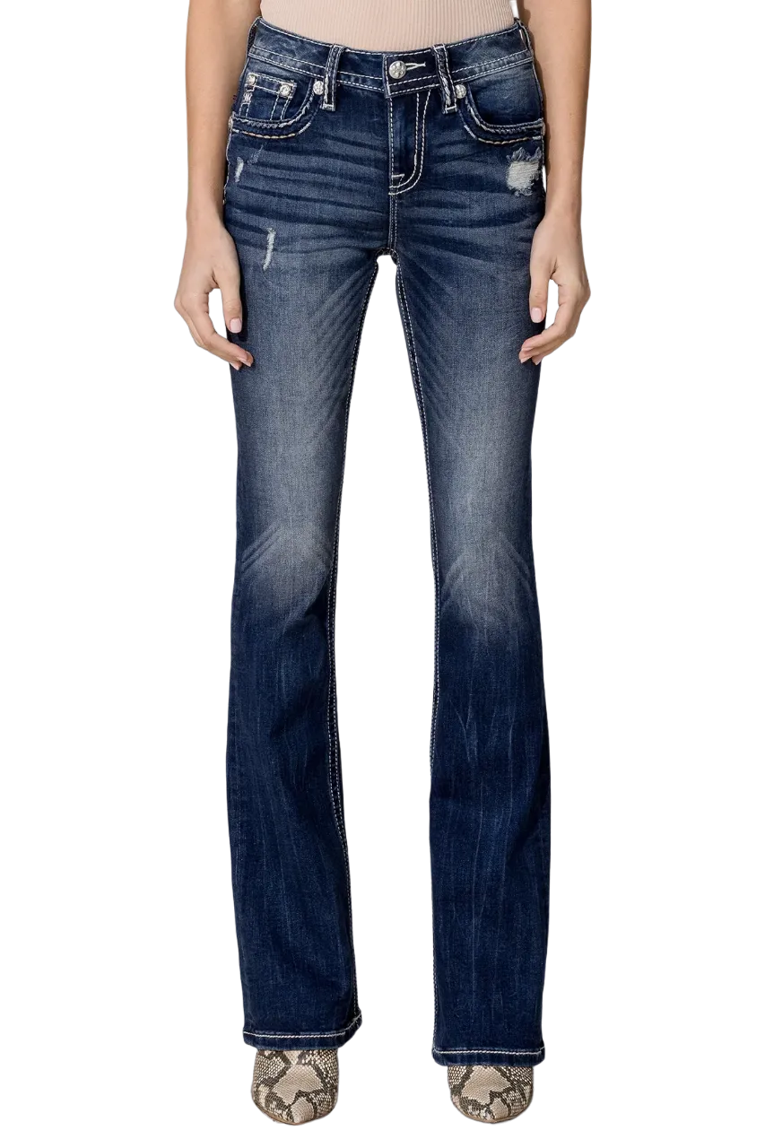 Miss Me Women's Always Right Bootcut Jean