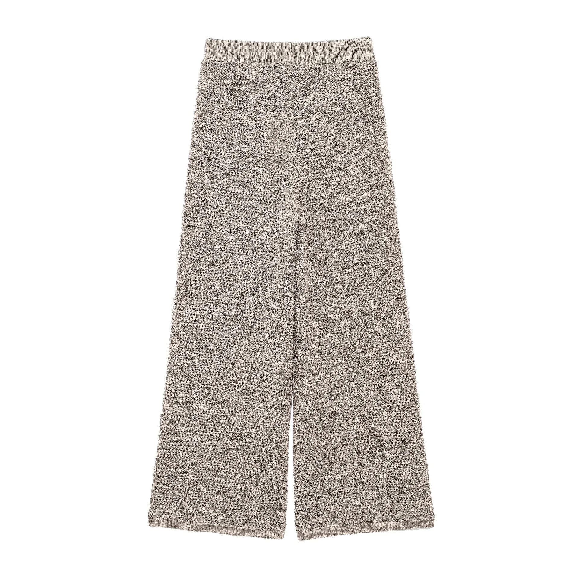 Pre Order:  Knitted Loose Polo Shirt   Pants Set