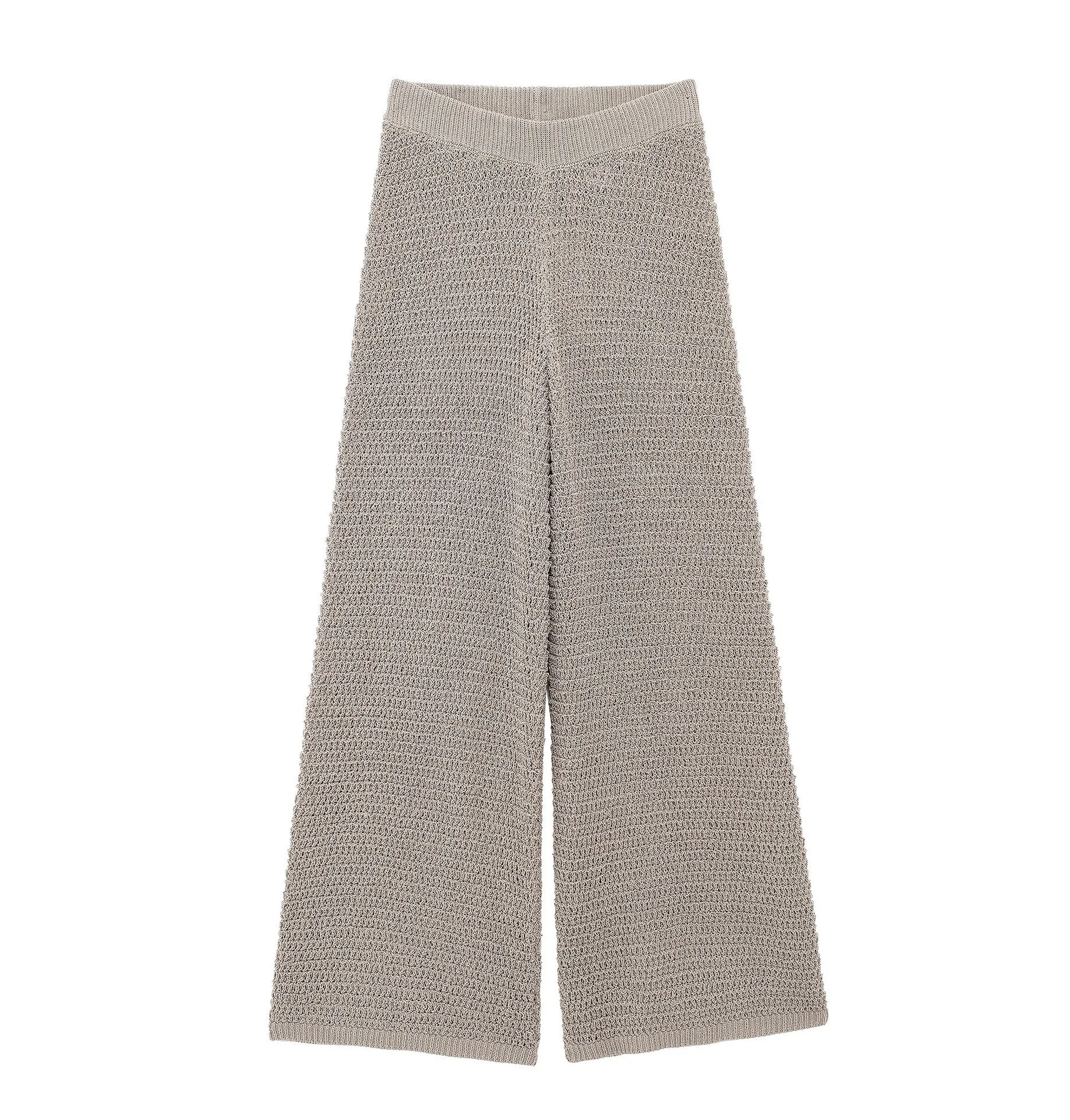 Pre Order:  Knitted Loose Polo Shirt   Pants Set