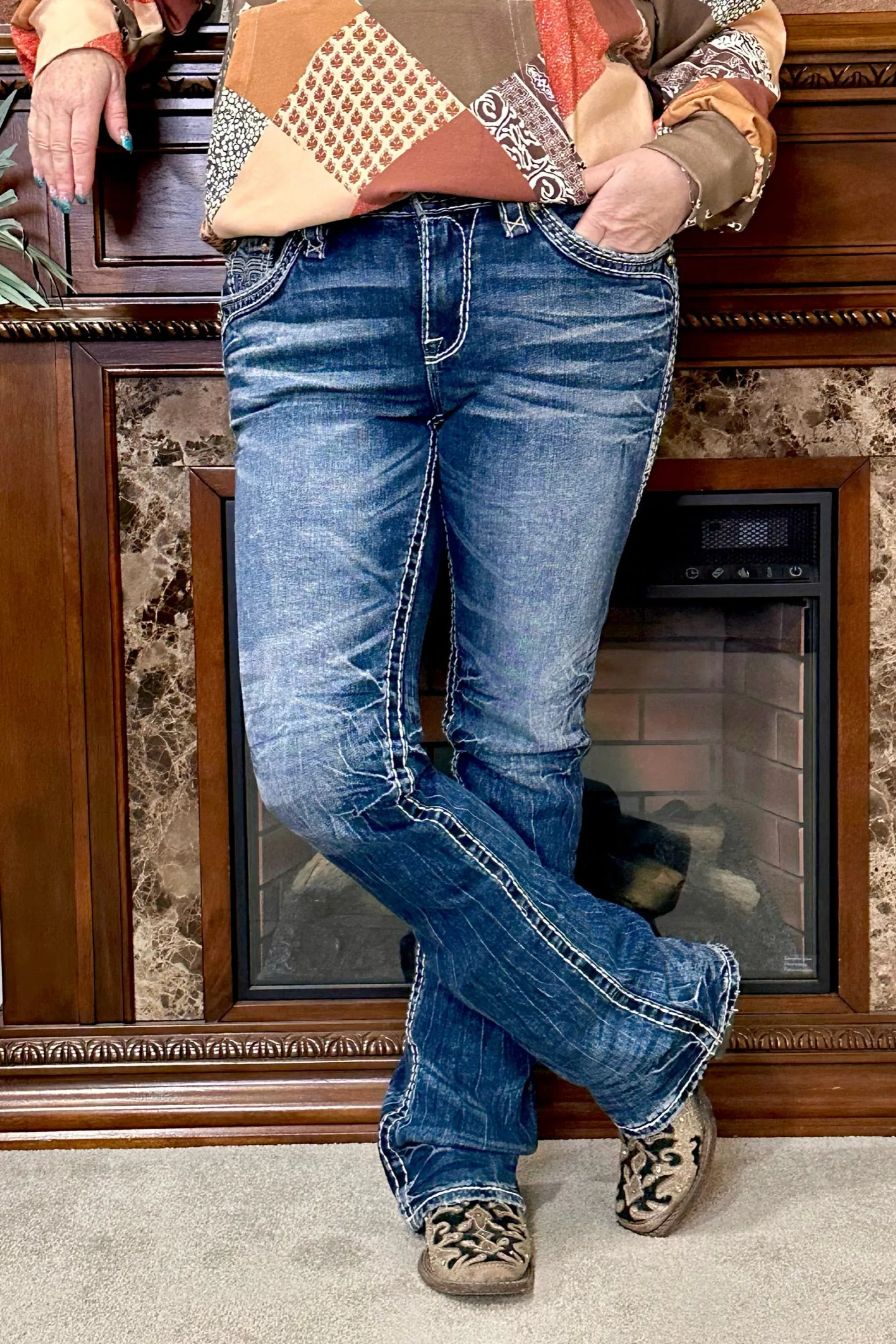 Rock Revival "Bowie" Bootcut Jean