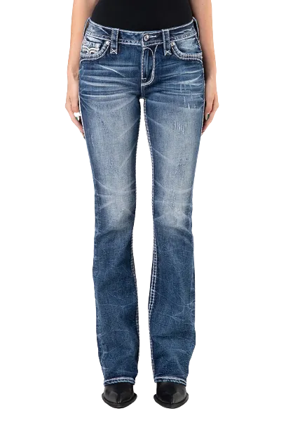 Rock Revival Women's Violet Ice Boot Cut Jean