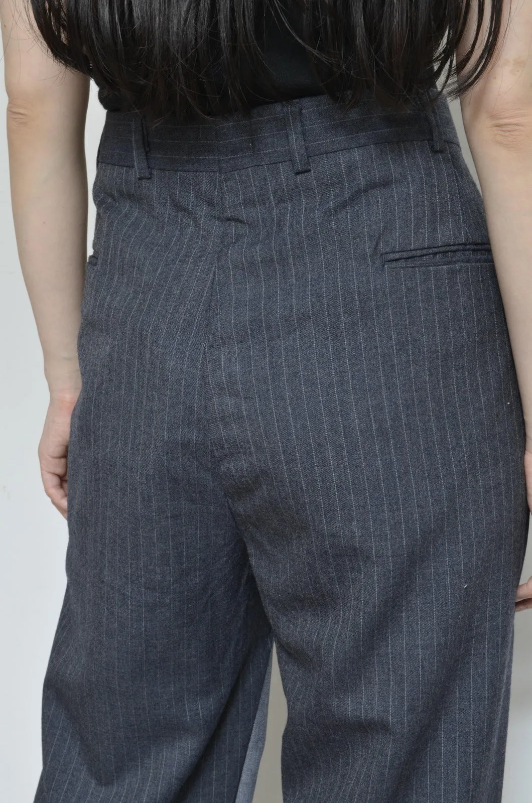 SLIT SLACKS PT GRY / 02_A