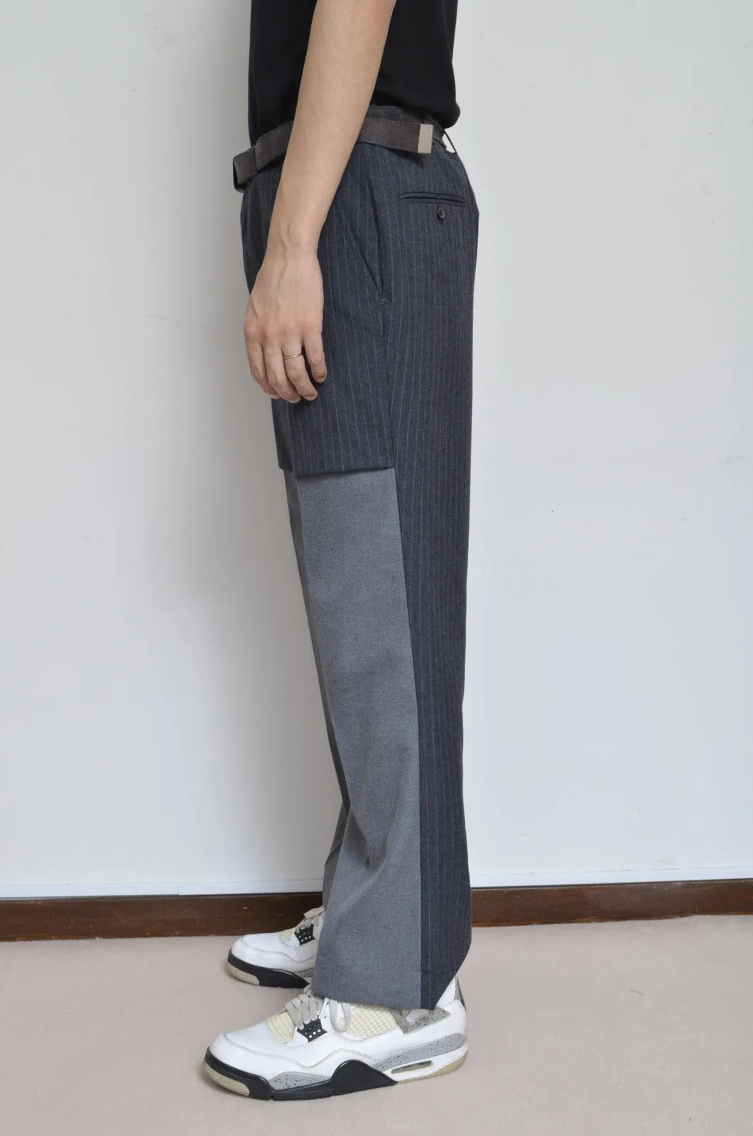 SLIT SLACKS PT GRY / 02_A