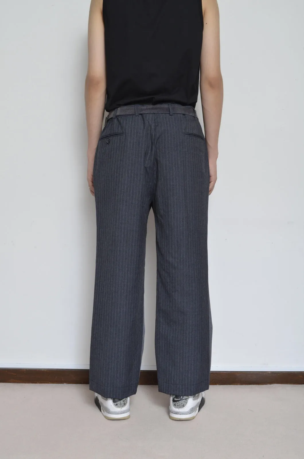 SLIT SLACKS PT GRY / 02_A