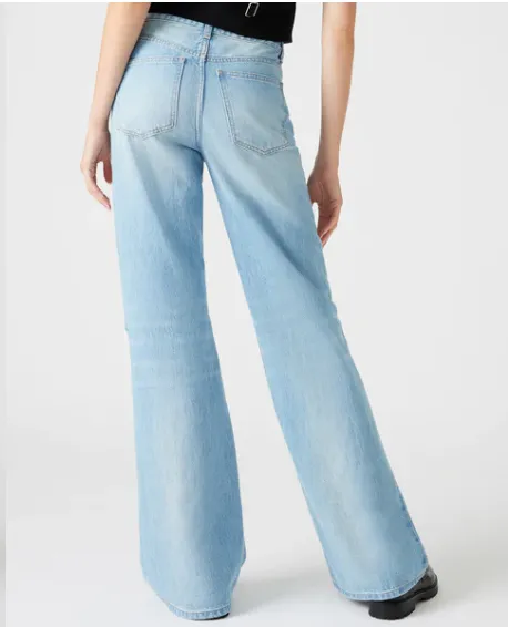 Steve Madden Ripped Knee Light Denimo