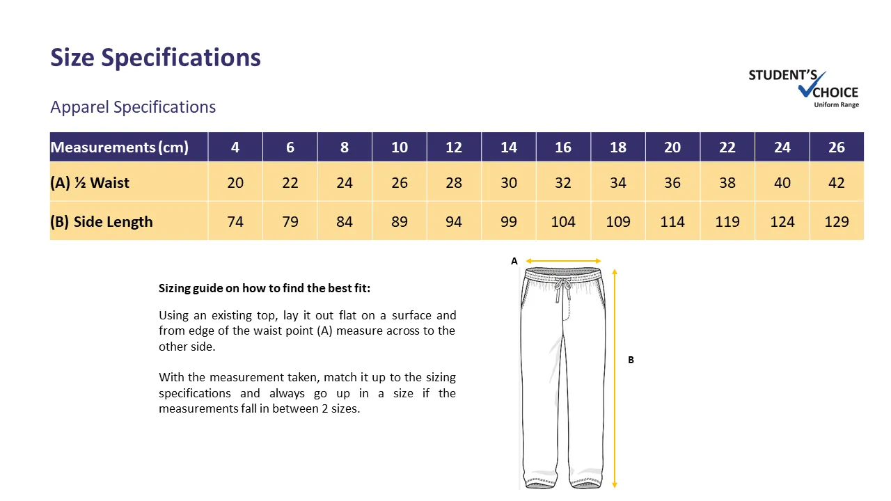 Straight Leg Track Pants - Navy