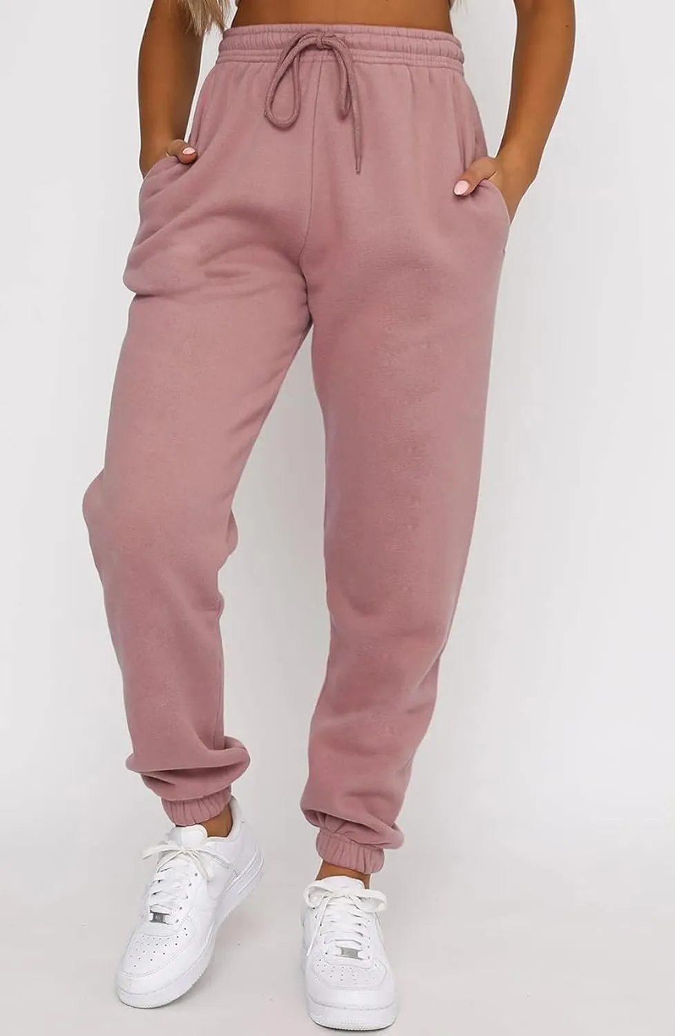 Waitfairy Sweatpants Women - Joggers for Women High Waist Baggy Sweat Pants for Womens Joggers with Pockets