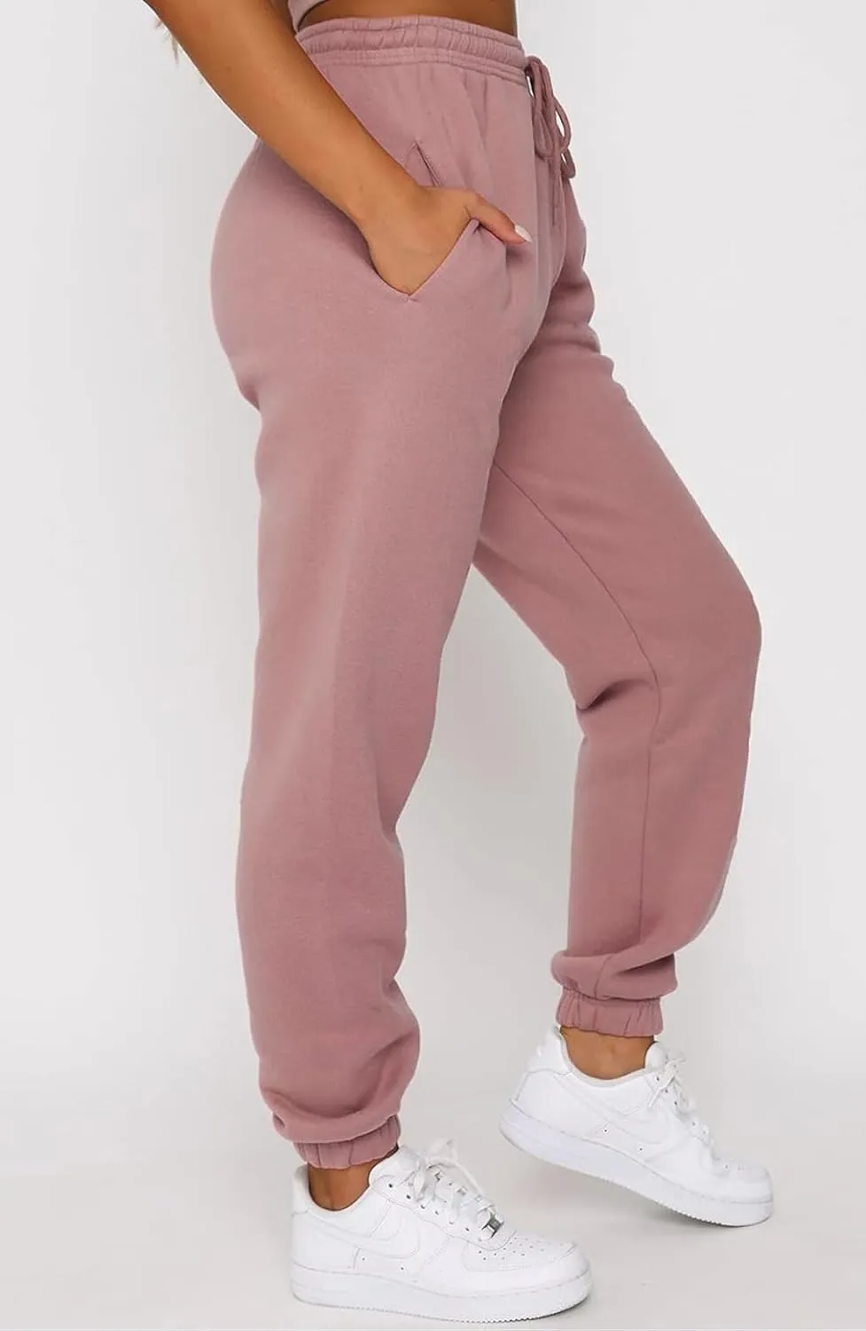 Waitfairy Sweatpants Women - Joggers for Women High Waist Baggy Sweat Pants for Womens Joggers with Pockets